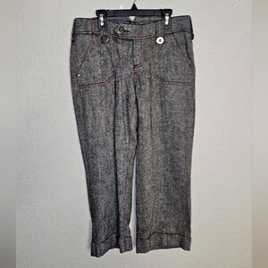 NWT Rayon wool blend edc by spirit Capri Pants Size 7